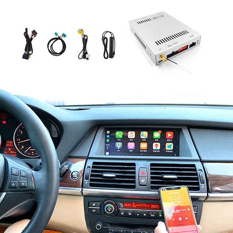 Mirror link android auto smart MMI carplay interface video for Bmw F20 F30 F10 F01 X1 F48 X3 F25 X5 F15 wireless carplay