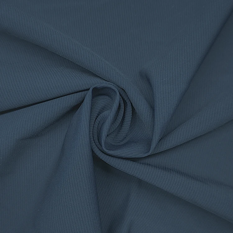 China Manufacturer DryFit Fabric Nylon Spandex Material Interlock Stripe Fabric For Sports Shorts Ware