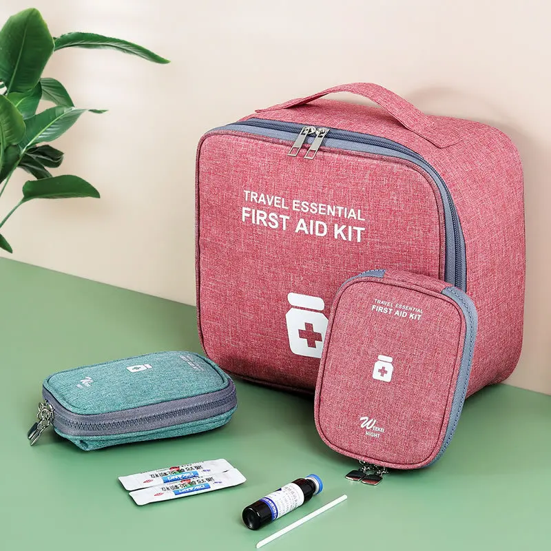 OEM outdoor first aid kit box fast delivery medical tote bag high quality 2022 portable first aid kit bag