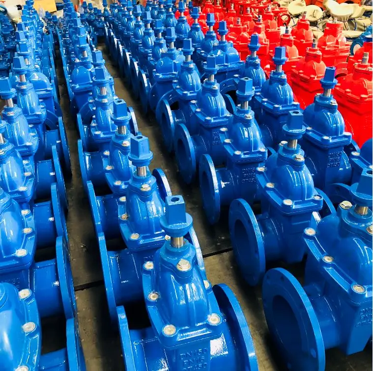 Best price  PN16 Ductile Cast Iron F4 Brass Seat Underground  Gate Valve for Metal Seal