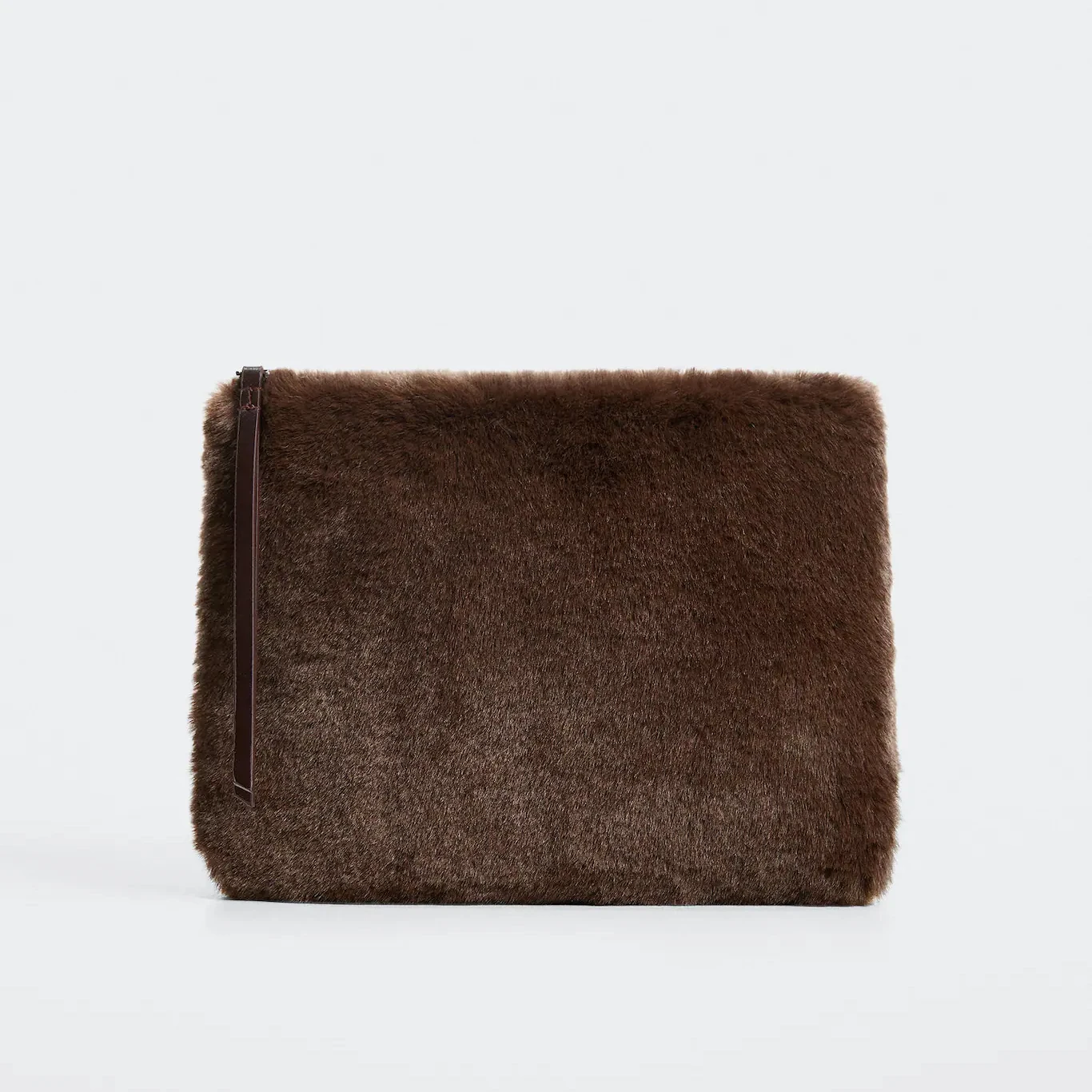 Custom Convenient high quality Comfort Clutch fashion and younge style faux fur 28*2*21CM
