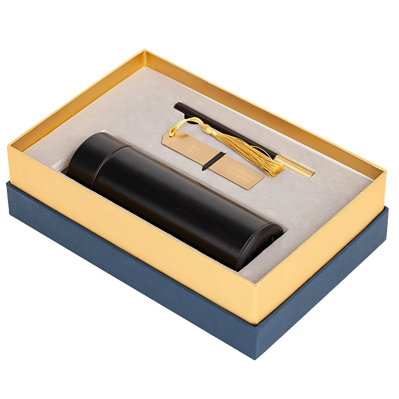 
Direct Factory Wholesale Custom Logo Stainless Steel Intellect Show Temperature Water Bottle Drinking Business Vacuum Cup 