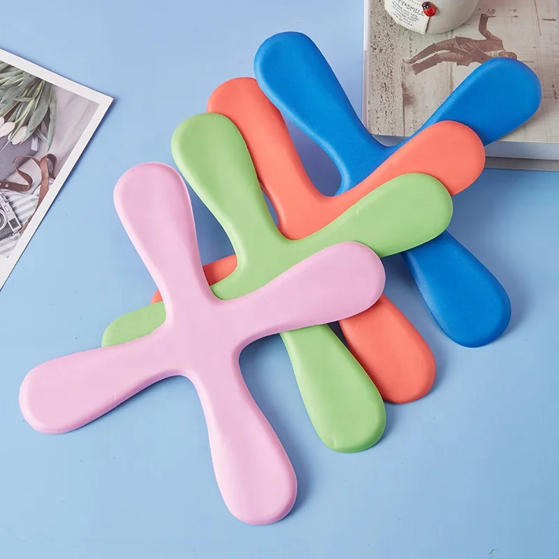 Забавные игрушки на заказ летающие дротики EVA Boomerang