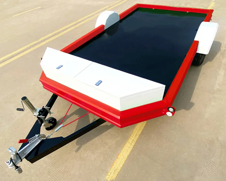 Motorcycle ATV Dump Trailer with Tipping Feature for Truck and Trailer Use