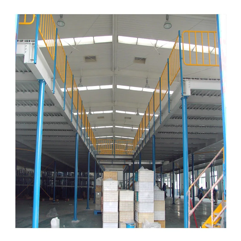 Hot Sale Industrial Warehouse Racking System Storage Multi Level Mezzanine Steel Rack