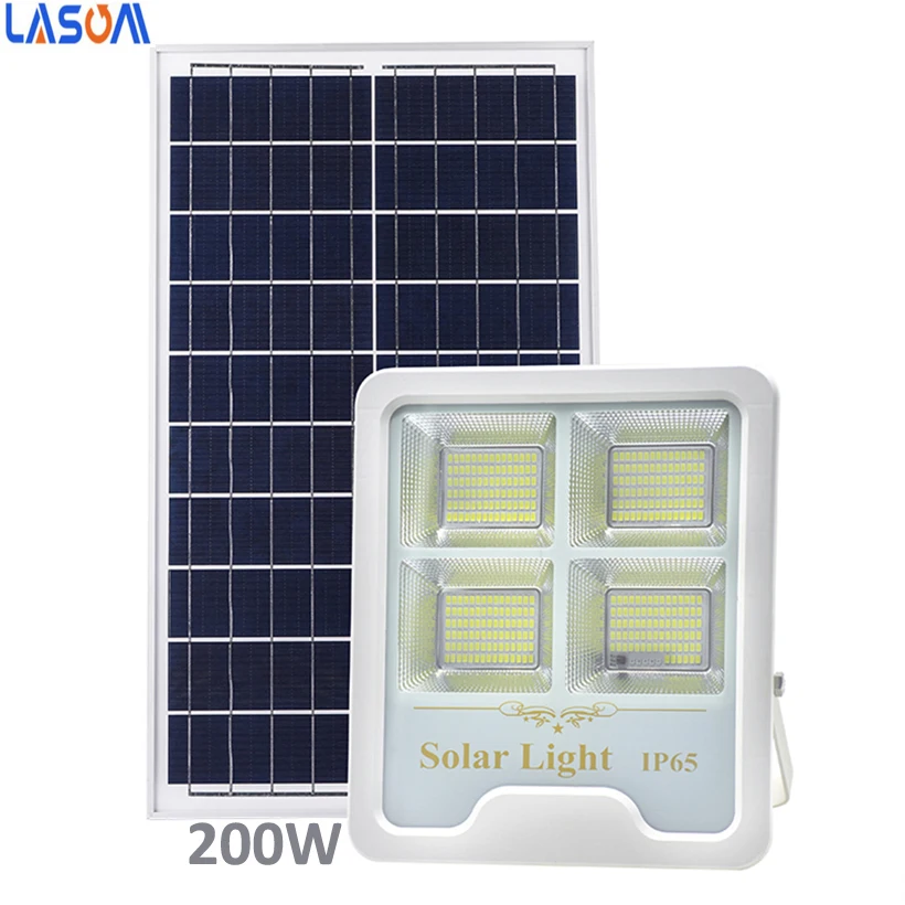 China Supplier IP65 Outdoor Garden Flood Light Solar Charging Lamp Fixture China Factory High Brightness Outdoor Waterproof