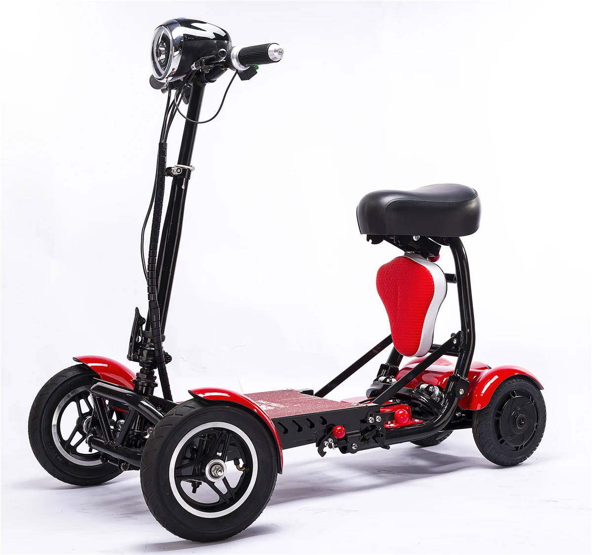  36V/детскй 4-колесный opklapbare scootmobiel портативный складной легкий небольшой размер мобильность компактный самокат большой скутер способный преодолевать Броды для пожилых