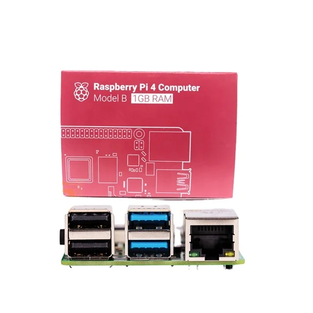 Raspberry Pi 4 Model B 1 ГБ/2 ГБ/4 ГБ/8 ГБ, двойной Ethernet, Raspberry Pi