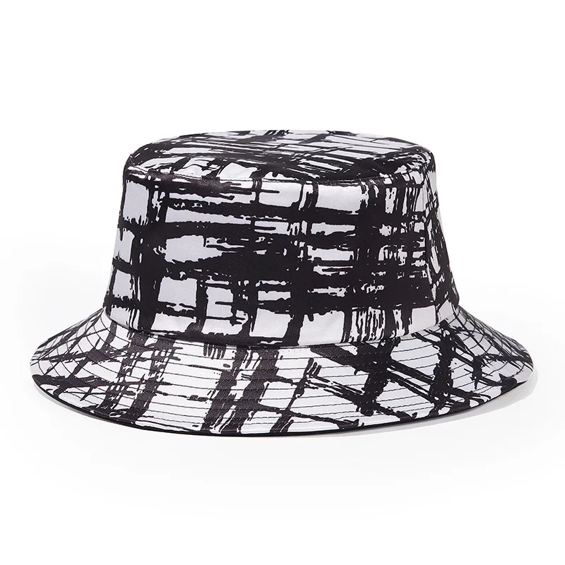 2022 popular street hip hop fisherman hat casual double folding sun visor hat basin hat man