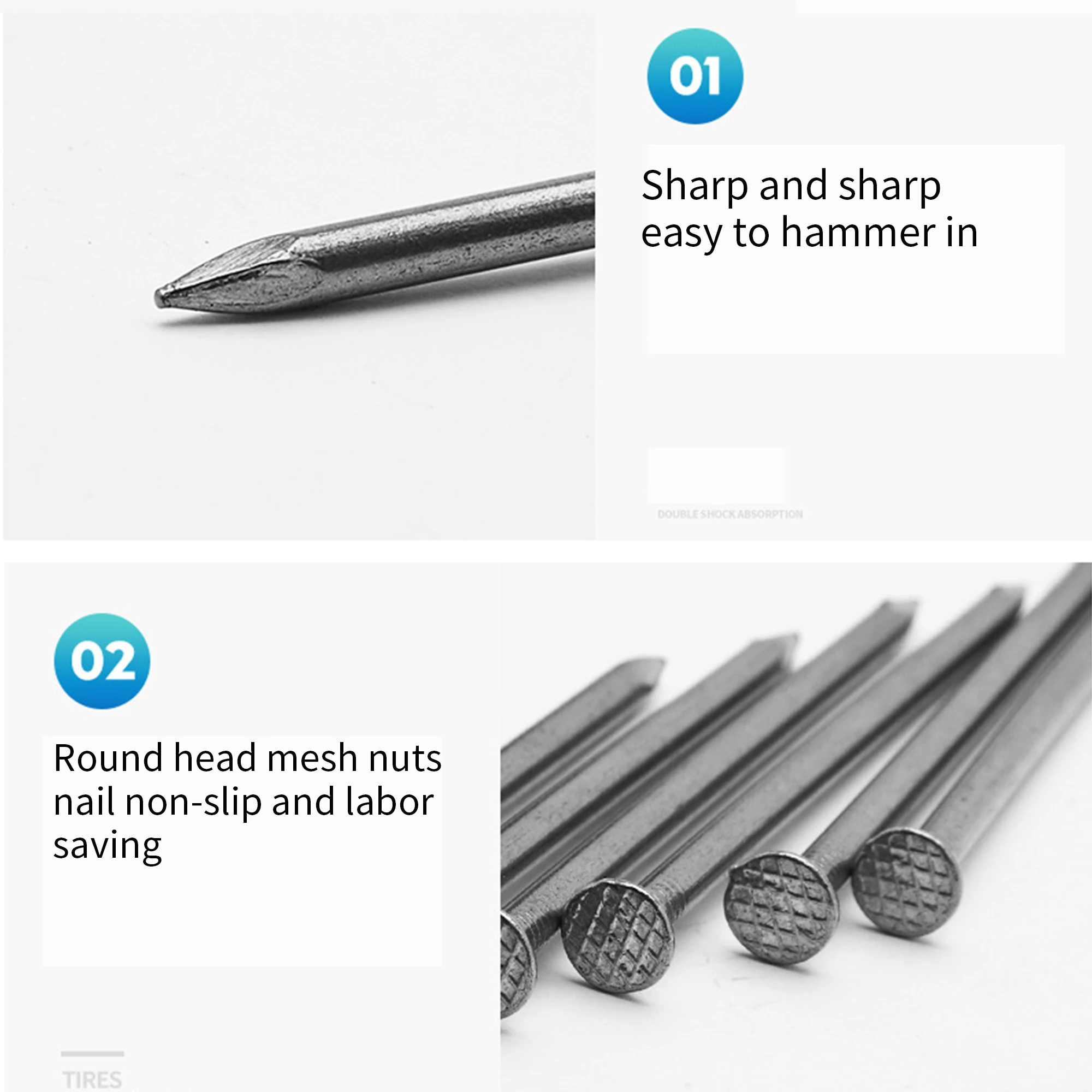 Factory Checked head bright 20mm 30mm 40mm 50mm 60mm 70mm 80mm 90mm 100mm 125mm iron nails custom common wire nails