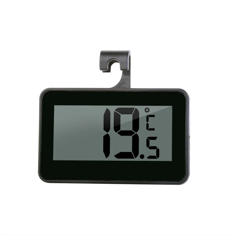 Large LCD Refrigerator Thermometer Digital Fridge Room Freezer Thermometer with Magnetic