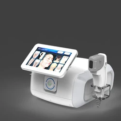 Portable 7d Hifu 4d 3 En 1 Face Lifting 12 Lines 8 Cartridges Mini Hifu Machine Anti Aging Korea 9d Smas 5d Hifu Machine Price