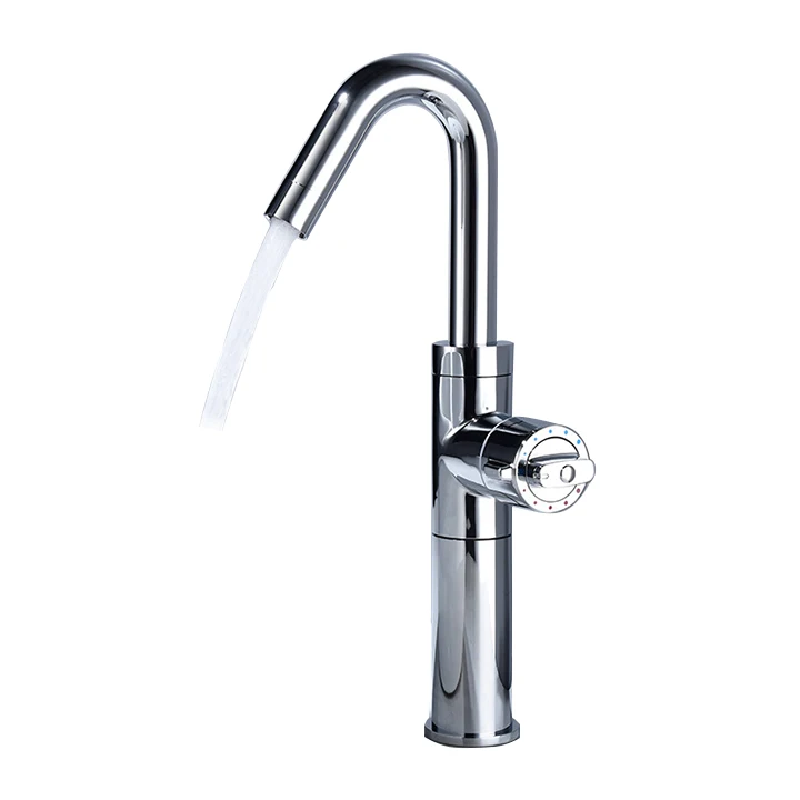 Hot Selling Silver sanitary ware single handle hand wash basin faucet new style brass basin faucet water tap