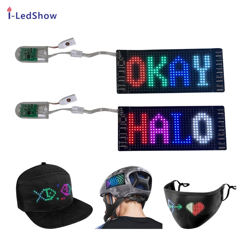iledshow Custom El T Shirt led Sheets Tv Oled Screen Pix Signage P2.5  Display Panels  Indoor Flexible Led Panel