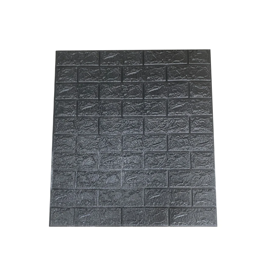Colorful economical brickwork 77*70cm 3mm thickness waterproof XPE foam wall panel 3d wallpaper for wall decoration