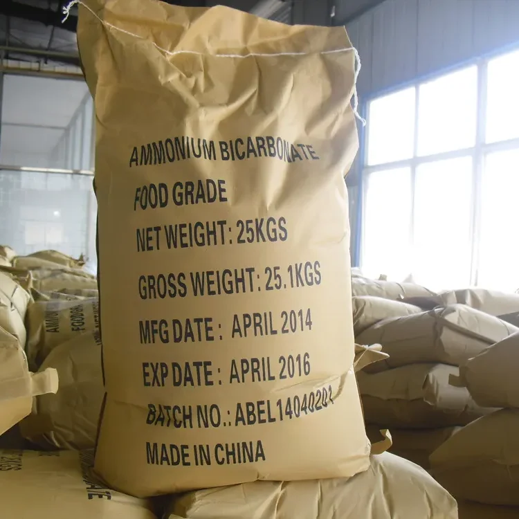 Good quality Ammonium Bicarbonate Food Grade price