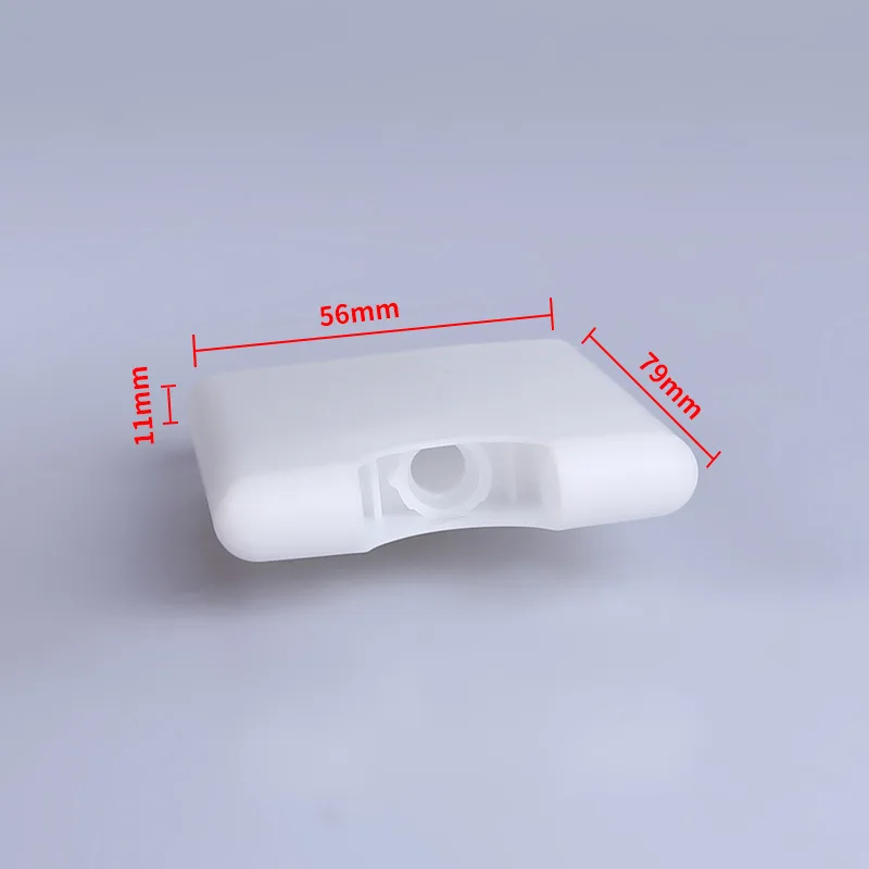 Pocket 20ml PP credit card hand sanitizer spray bottle empty credit card perfume bottle with spray cap