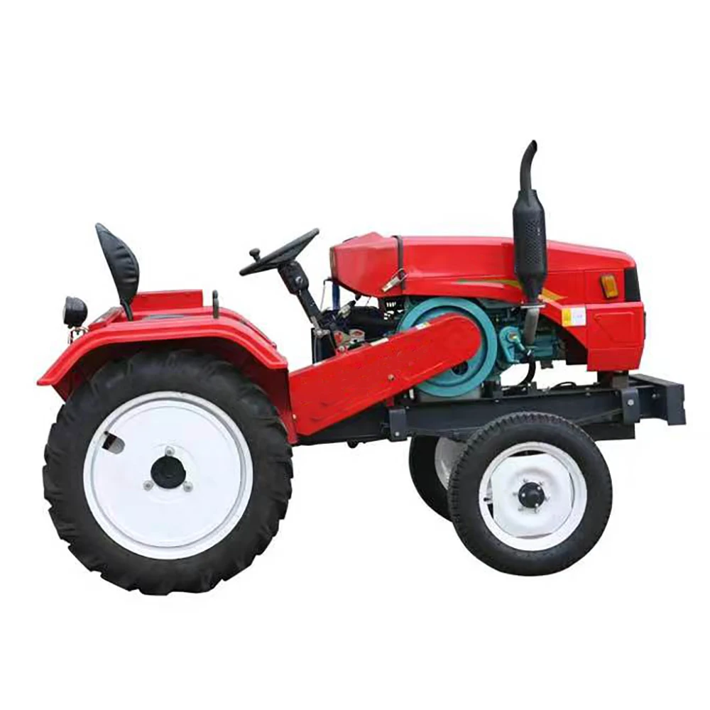 Factory sells low-power 25hp 2wd agricultural wheeled small mini agricultural tractors with skylights at a low price