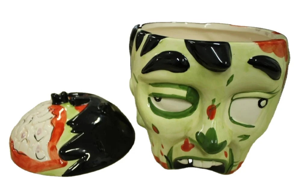 Wholesale custom handmade ceramic sugar jar candy jar holiday gift