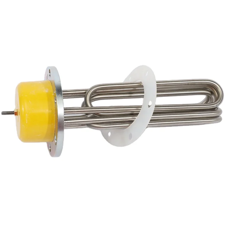 220 В 15 кВт промышленный резистивный масляный трубчатый водонагреватель Электрический фланцевый погружной нагревательный элемент
