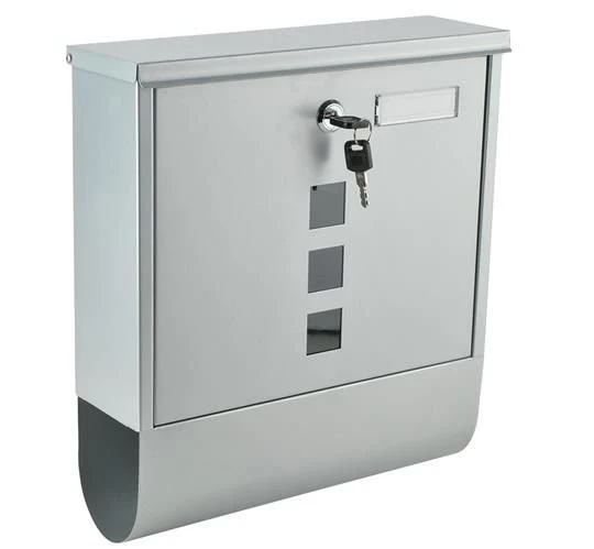 
Parcel Mailbox Letterbox Package Gray Postbox 