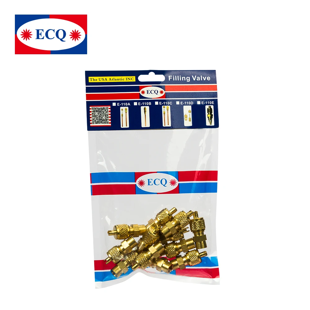 1/4 дюймов холодильные запасные части доступ к меди/зарядки/игольчатый клапан без обратный клапан