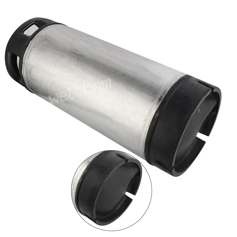 
Stainless Steel Used 5 Gallon 19L Cornelius Keg Ball Lock Draft Wine Beer Keg Barrel with new lid 