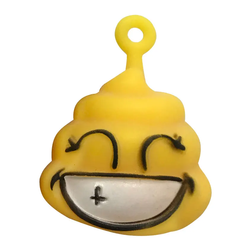 2021 New TPR  squeeze  smile  poo  ball  toy for anti stress