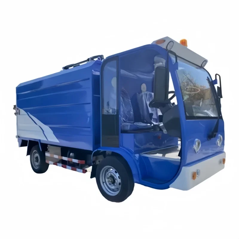 Высококачественная китайская мусорная корзина грузовик для уборки мусора 72 В 2 места с CE
