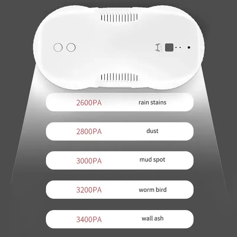XIAOMI HUTT DDC55 дистанционное управление очистка окон робот 3800 Па система безопасности Интеллектуальное обнаружение краев подходит для Windows