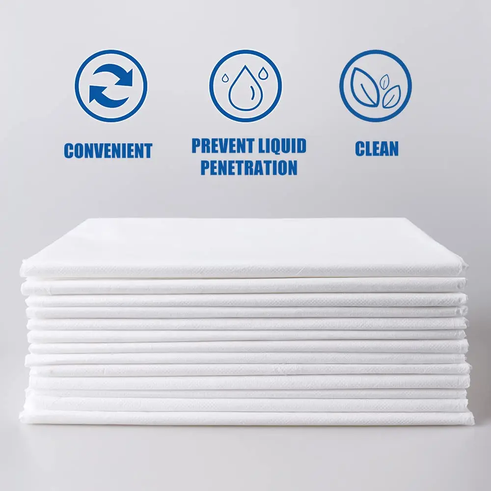 100% Biodegradable Medical Use Nonwoven Fabric Disposable Bed Sheet