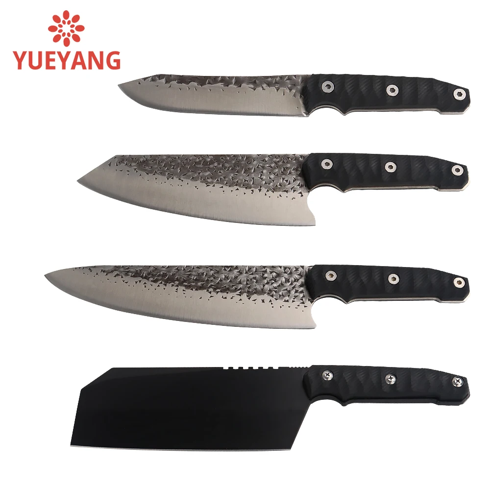 YUEYANG 7/8 дюймов Высококачественный Нож для сашими из высокоуглеродистой нержавеющей стали кухонный нож японский суши с ручкой 25% волокна