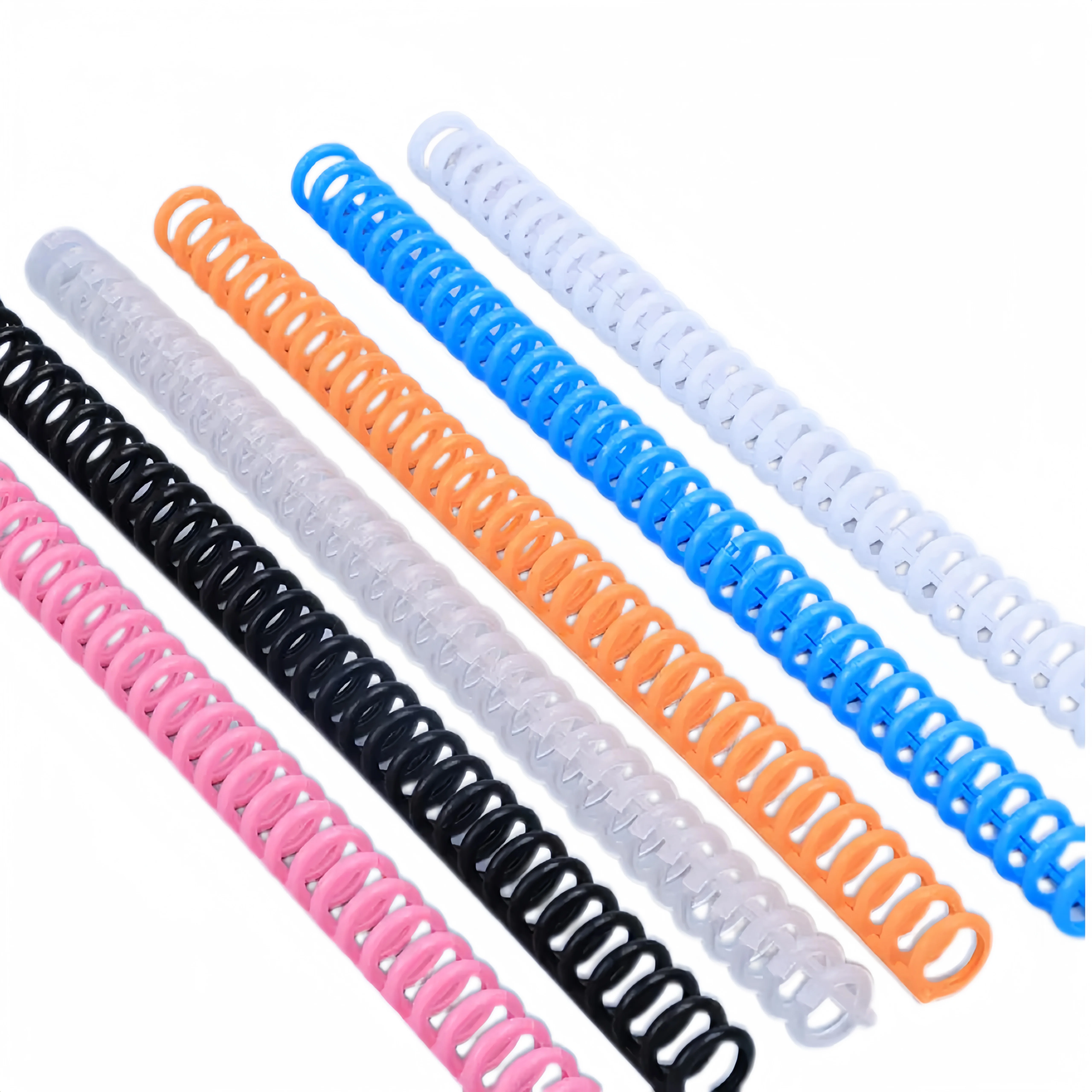 X914-1 пластиковая катушка расческа книга переплет кольцо