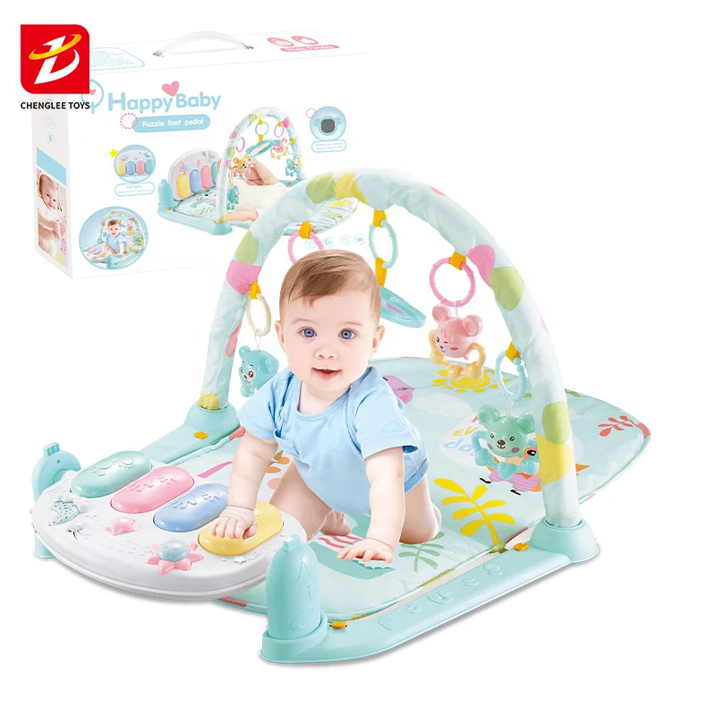 Развивающий складной детский ковер, детские музыкальные игровые коврики, пианино для ползания, тренажерный зал, детский игровой коврик для игр, игрушки для малышей