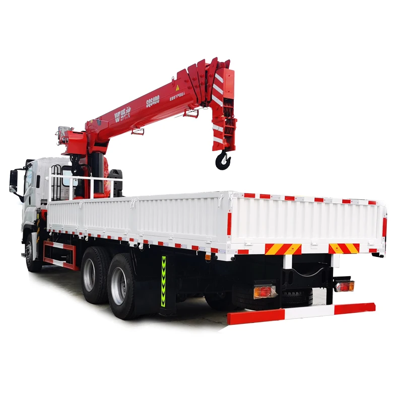 Более высокое качество Isuzu 6x4 10 тонн 12 16 телескопический подъемный Грузовой кран с краном