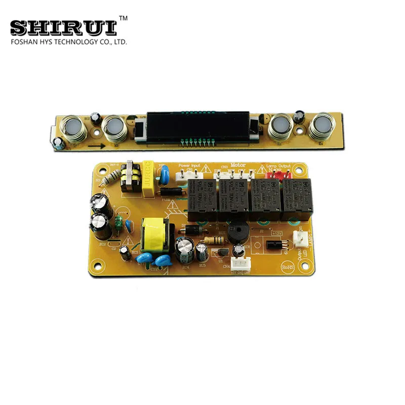 
LCD touch auto cleaning tips electronic board chimney pcb 