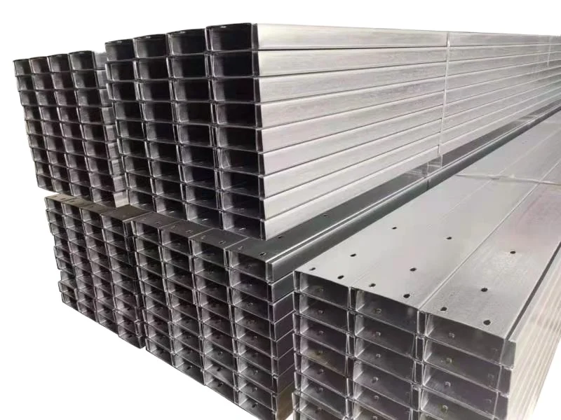 Dependable Quality A36 C U Channel Steel Furring Galvanized Construction Material Manufacturer