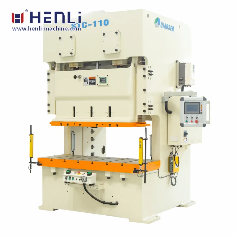 Double Action Press 110 Ton Machine Punch Press Machine