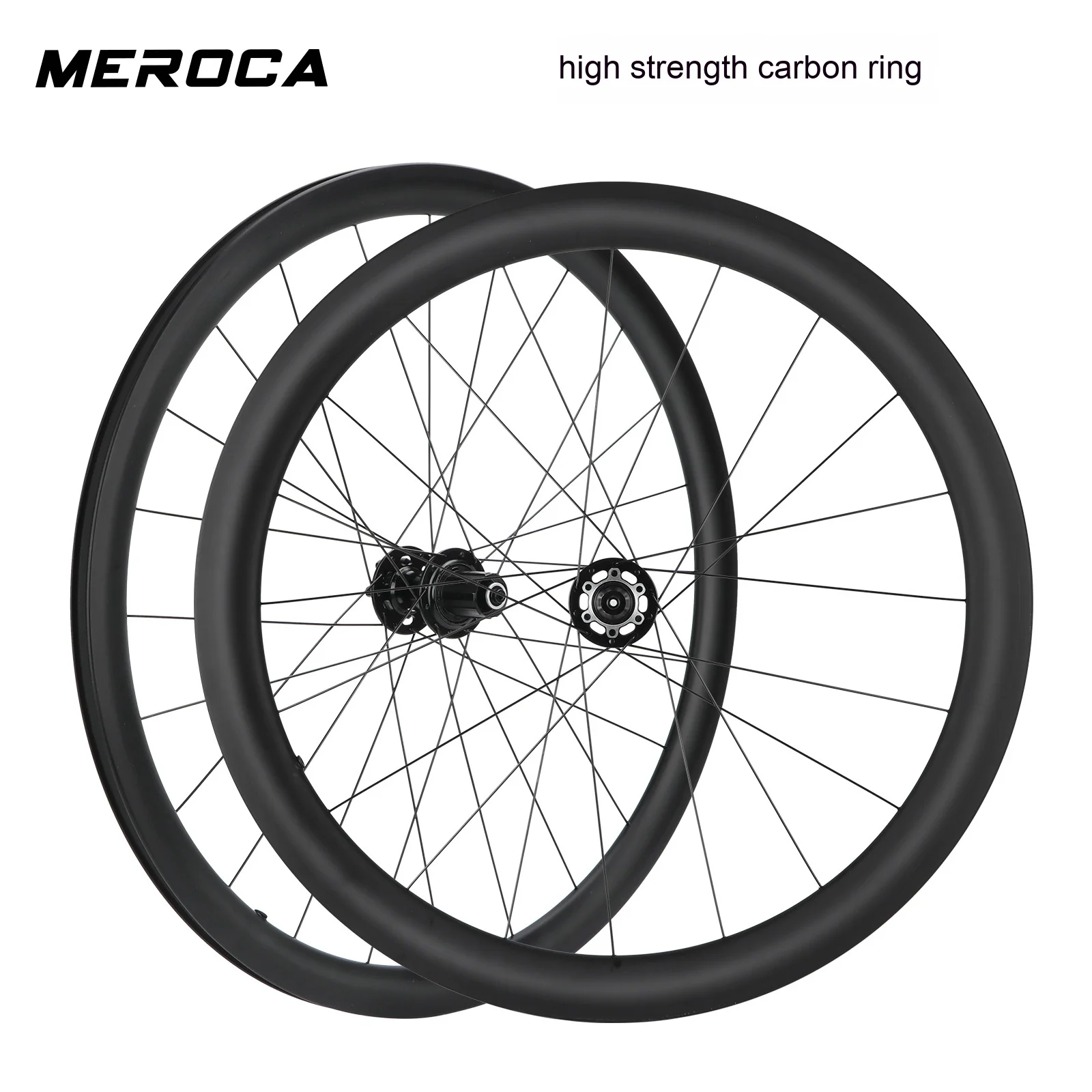 High Quality Racing Carbon Fiber Wheels For Road Bike 700C Full Carbon Bicycle Rim Cycling Road Bicycle Wheelset Disc Wheel Set
