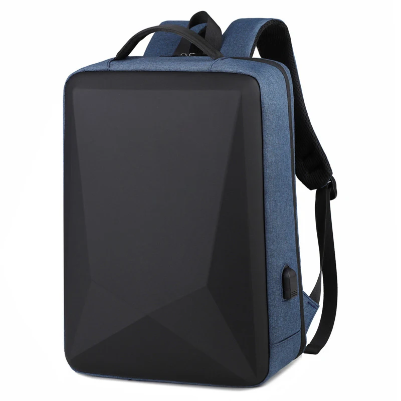 Wholesale OEM Durable Business Travel Waterproof School Bag 15.6 Inch Student Laptop Backpack with USB