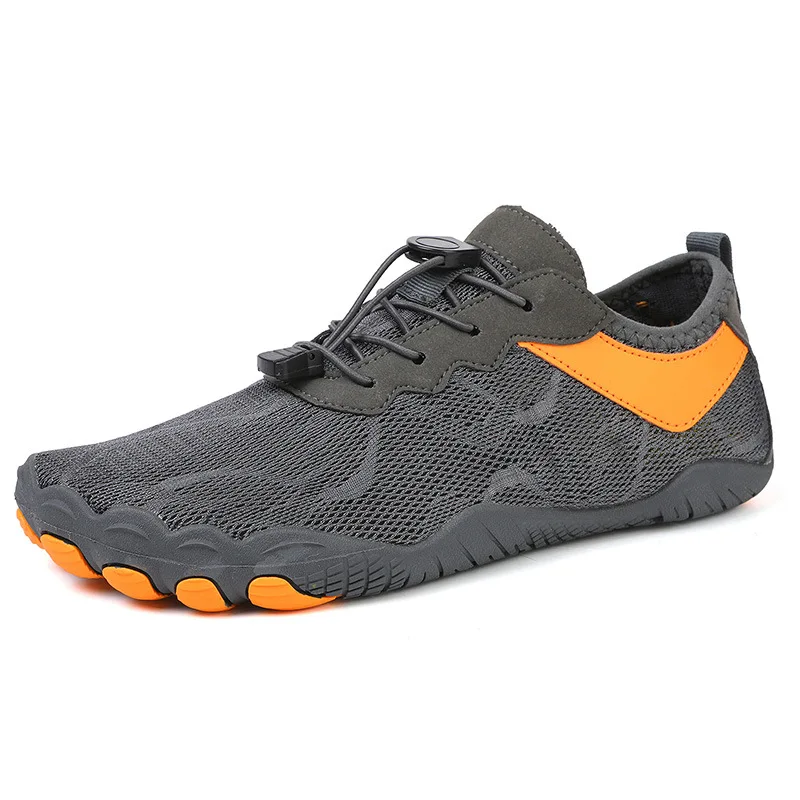 Upstream Barefoot Walking Men Water Shoes for Quick-dry Surfing Shoes Five Fingers Toe Aqua Shoes for Women