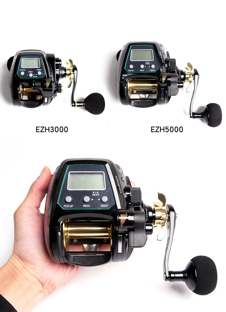 electric fishing reels left hand saltwater deep drop right hand electric fishing reel deep sea