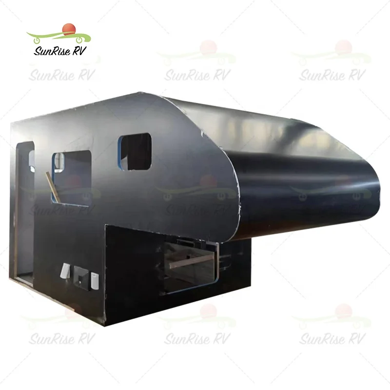 Fiberglass canopy expedition truck camper for ford f150 gmc nissan pick pop up camping 4x4 pickup bed shell