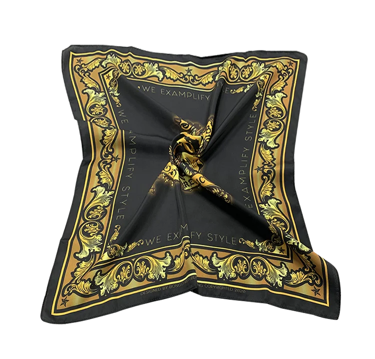 Design Your Own Bandana 100% Cotton Fabric Custom Logo Fans Customized 100% Cotton Square Bandana