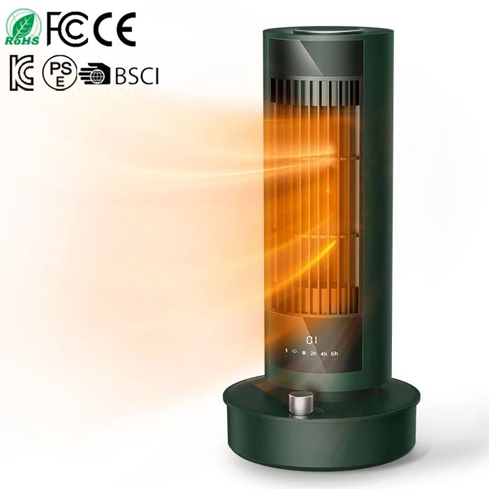 Hot Selling Ceramic element 220V Smart Mini Saving Electric room Portable Winter Warm 1200w PTC Fan heater for Home Office