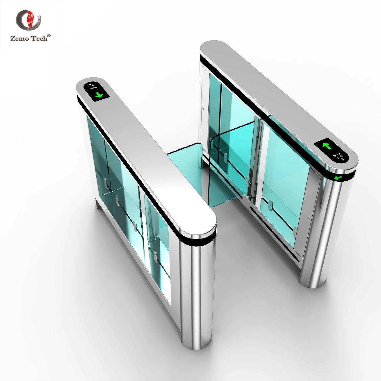 Gate Smart Card Supermarket Barrier Automatic Opening Swing Turnstile Access Control System