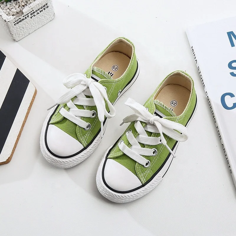 Wholesale Multi Color Kids Sneakers Shoes Canvas Children Shoes Boys Girls Sneakers