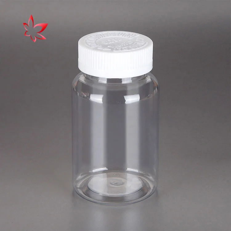 RTCO Empty 4oz 8oz 12oz 16oz Plastic Jar Wide Mouth Plastic Jam Jar Clear Candy Bottle With Lids