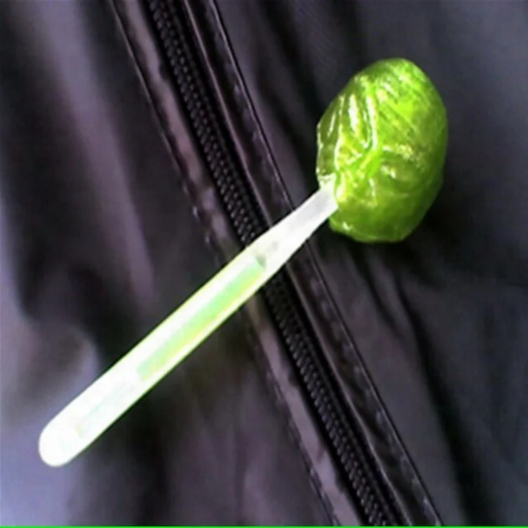 Neon fluorescence lollipop glow stick intubation glow light stick