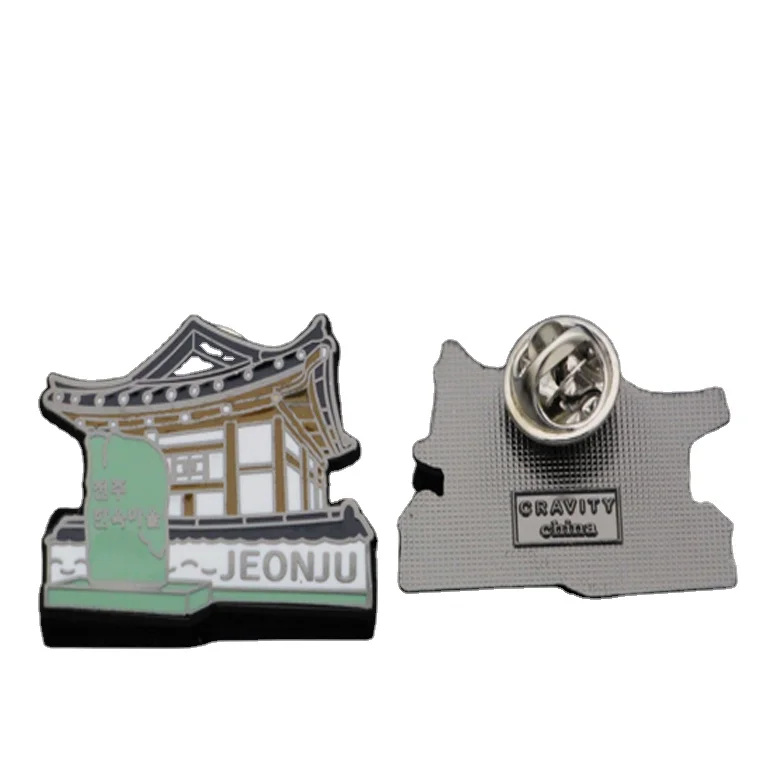 Factory Cheap High Quality Customized Hard Enamel Korea Lapel Pin Display